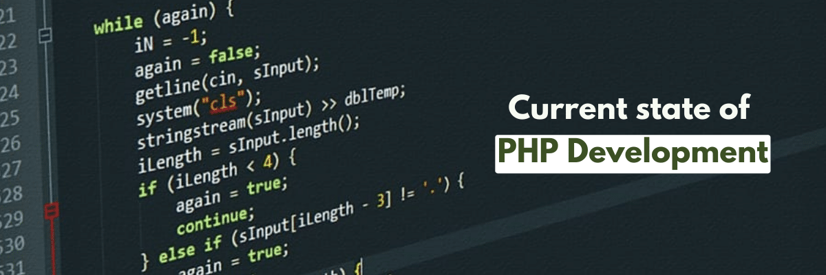 PHP code on screen