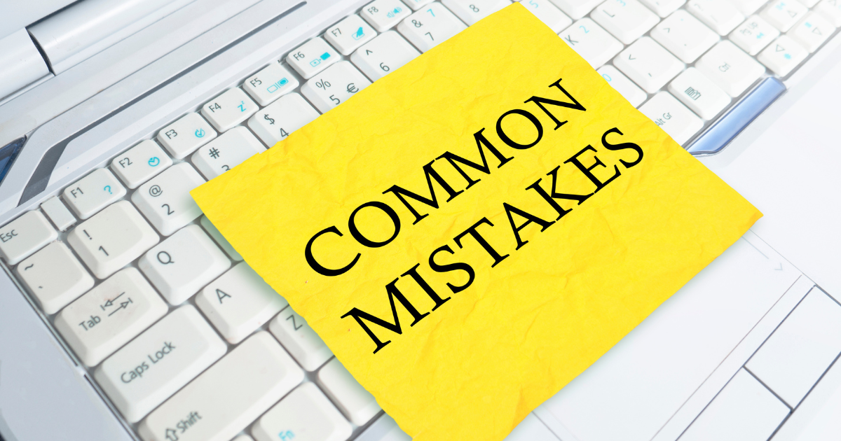 Common mistakes 